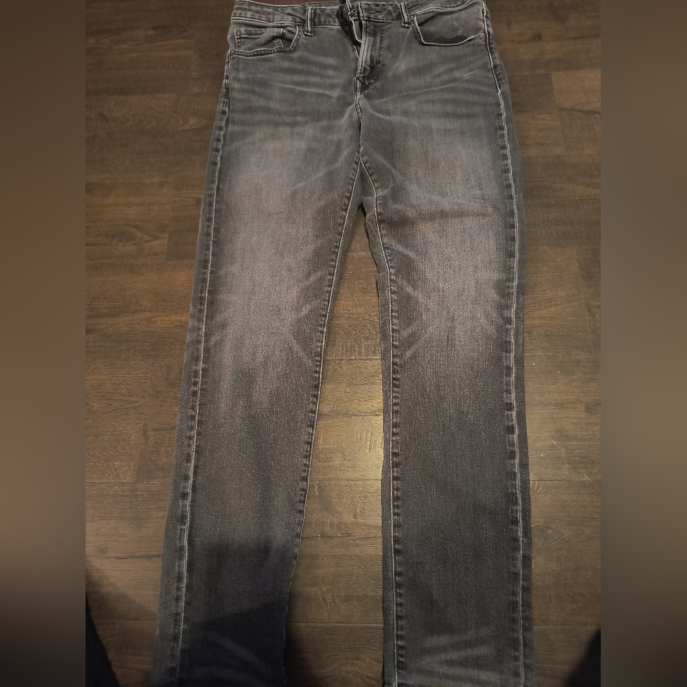 Stylish Gray Denim Jeans